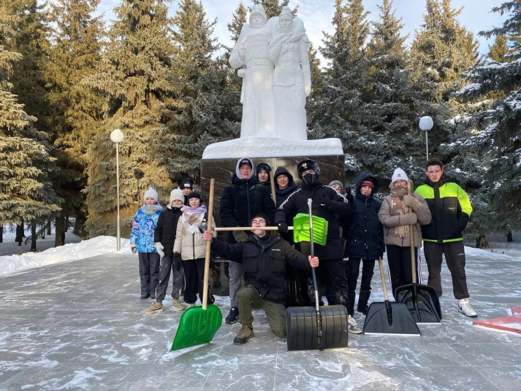 Акция "Снежный десант".